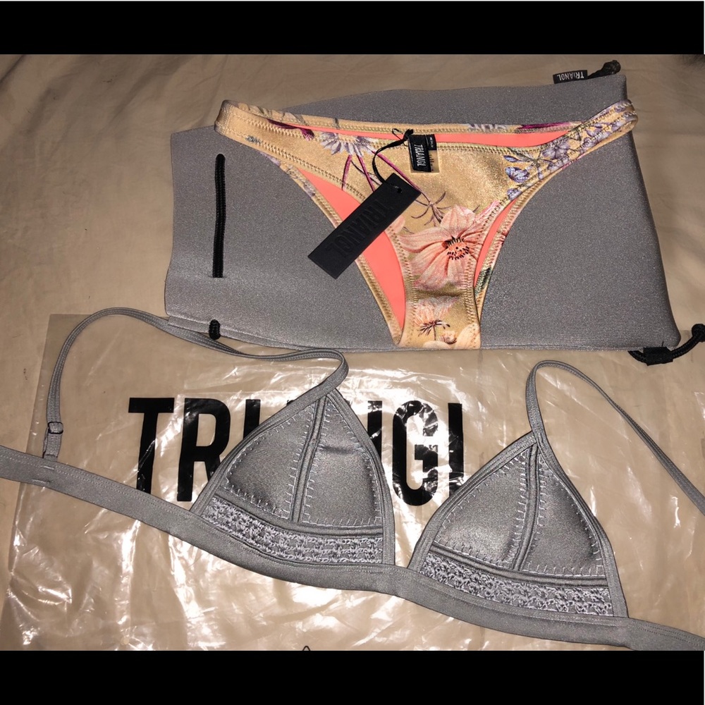 Genuine Triangl Bikini Top and Two Bottoms